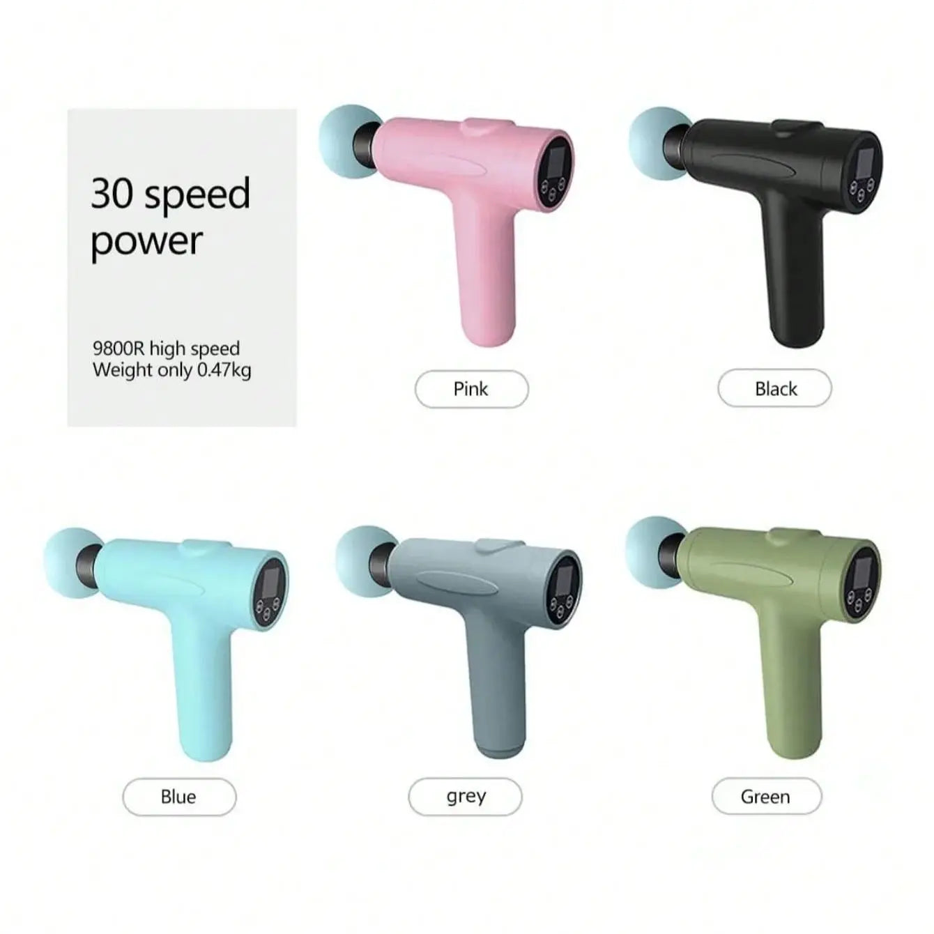 2026 1PCCustomized powerful fascia gun  full body massager to release muscle，same as the celebrity model USB-powered