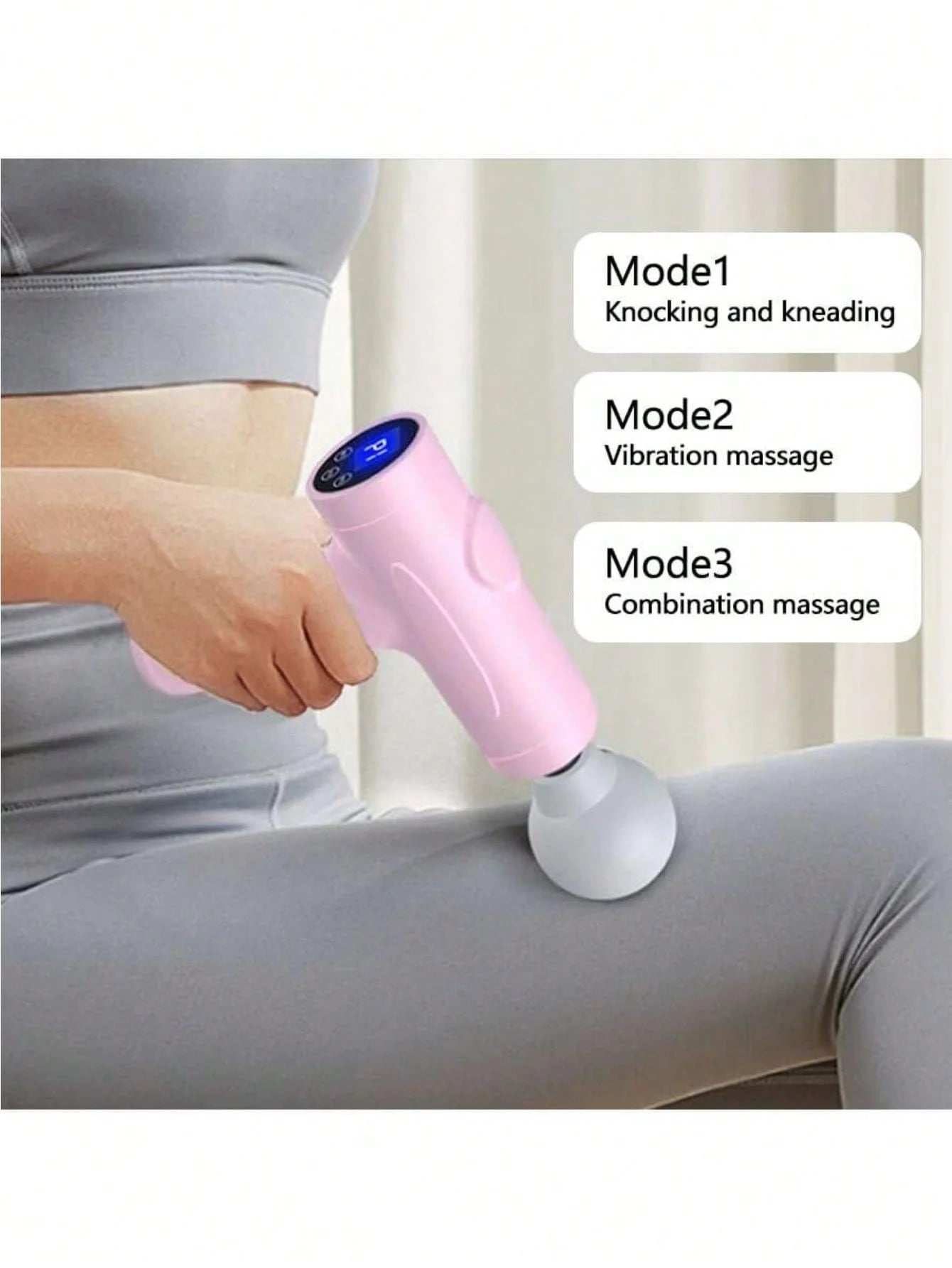 2026 1PCCustomized powerful fascia gun  full body massager to release muscle，same as the celebrity model USB-powered